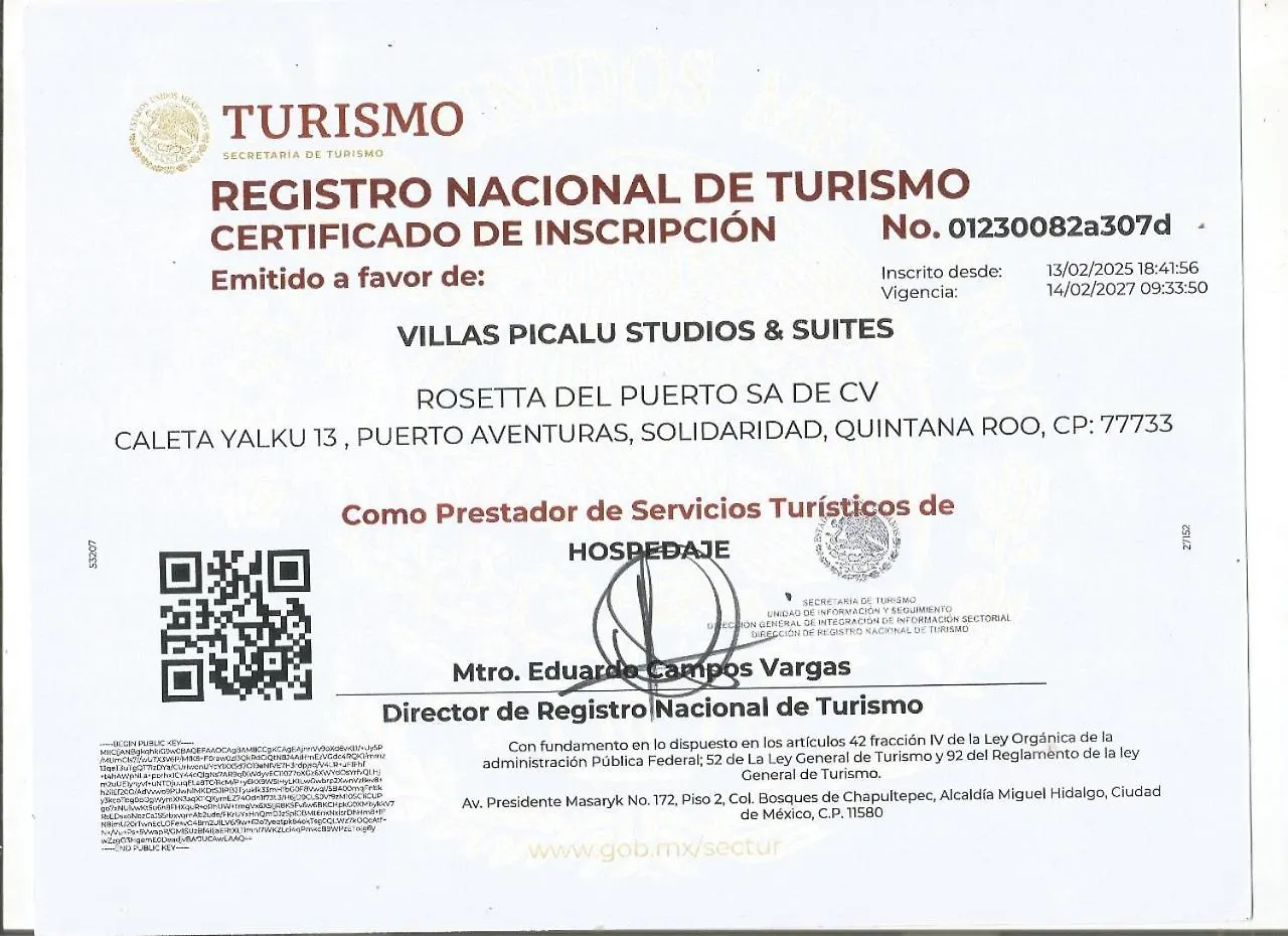 Lejlighed Villas Picalu Studios & Suites Puerto Aventuras